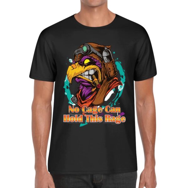 Men's Cotton Front & Back Printing T-Shirt