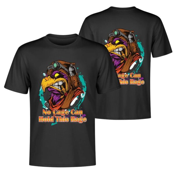 Men's Cotton Front & Back Printing T-Shirt - Image 4