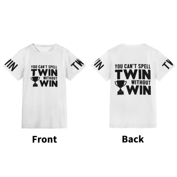 Unisex All-Over Print Adult Short Sleeve Tshirt - Image 3