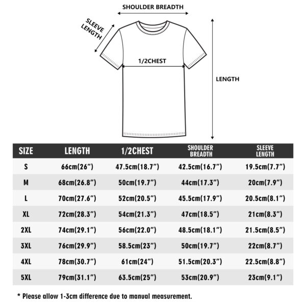 Men's Cotton Front & Back Printing T-Shirt - Image 7